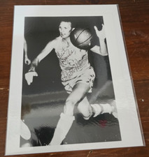 Slater Martin signed 8x10 glossy photo HOF Minneapolis Lakers 1949-1956