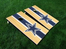 Dallas Cowboys Cornhole Board Decal Wrap Skin Qty 1  24.25" x 48.25"