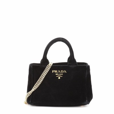 prada velvet mini bag