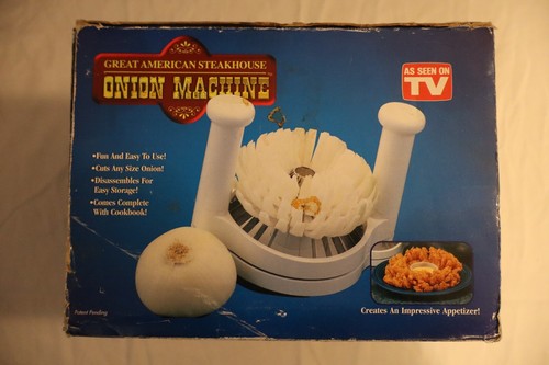TeleBrands Great American Steakhouse Onion Machine As Seen On TV. CIB - Picture 2 of 8