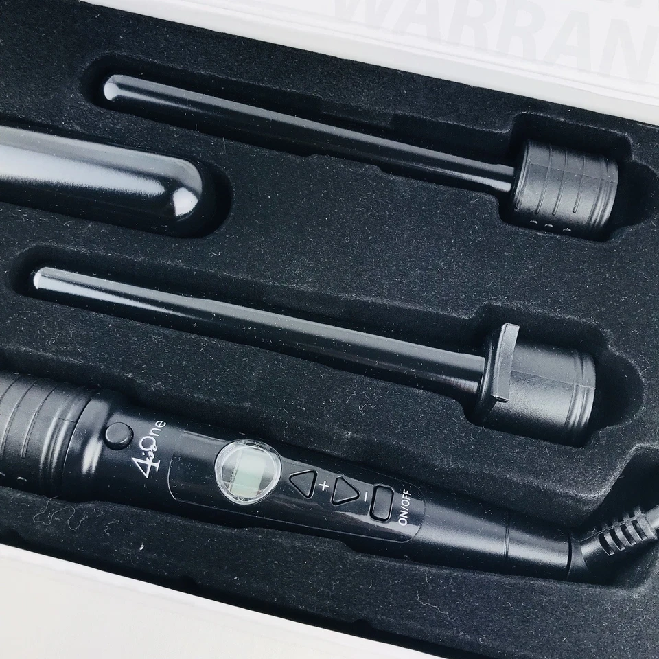 Cortex 4 in 1 Pro Clipless Curling Iron Set Set with 4 Ceramic Ionic Far Infared - Image 2 of 4