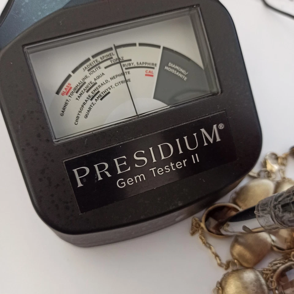 Collar Lariat de oro cepillado enchapado en plata de ley 925 topacio marrón CZC BA regalo Foto 3 de 4