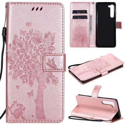 For Xiaomi Redmi A5 Note 15 14 13 Pro POCO X7 X8 F7 Tree Cat Wallet Phone Case