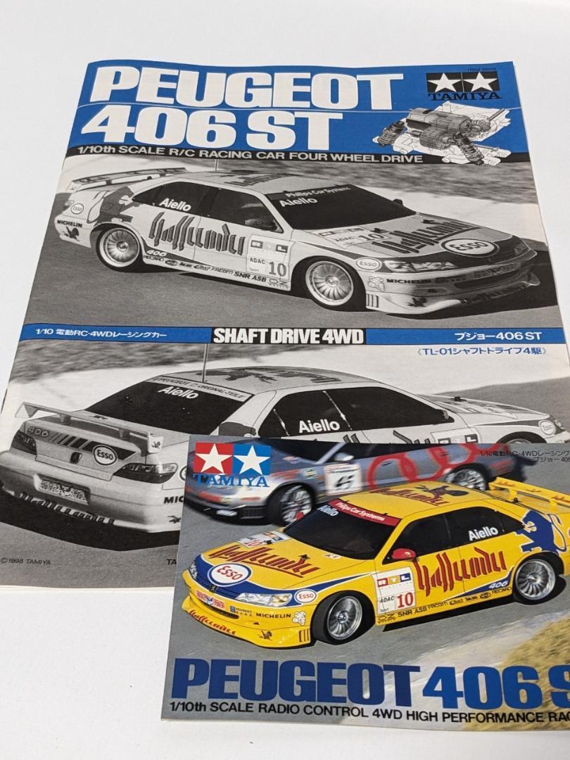 TAMIYA PEUGEOT プジョー 406ST 1/10スケール タミヤ Tamiya Peugeot 406St 1/10 Scale | eBay