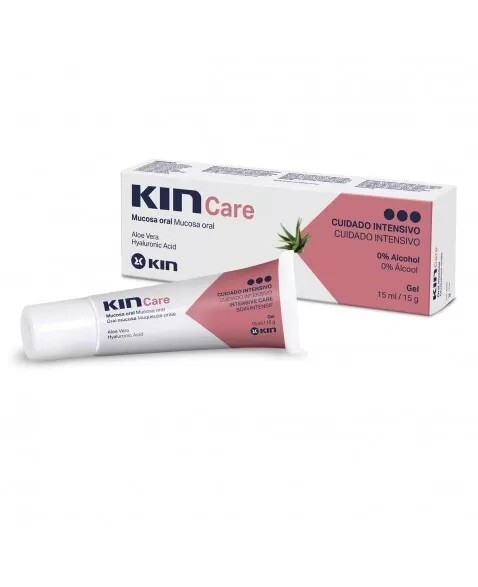 Kin Gel Ulcers  Reduced Aloe  Vera Hyaluronic Acid 0.24% Carbopol & Free Gift