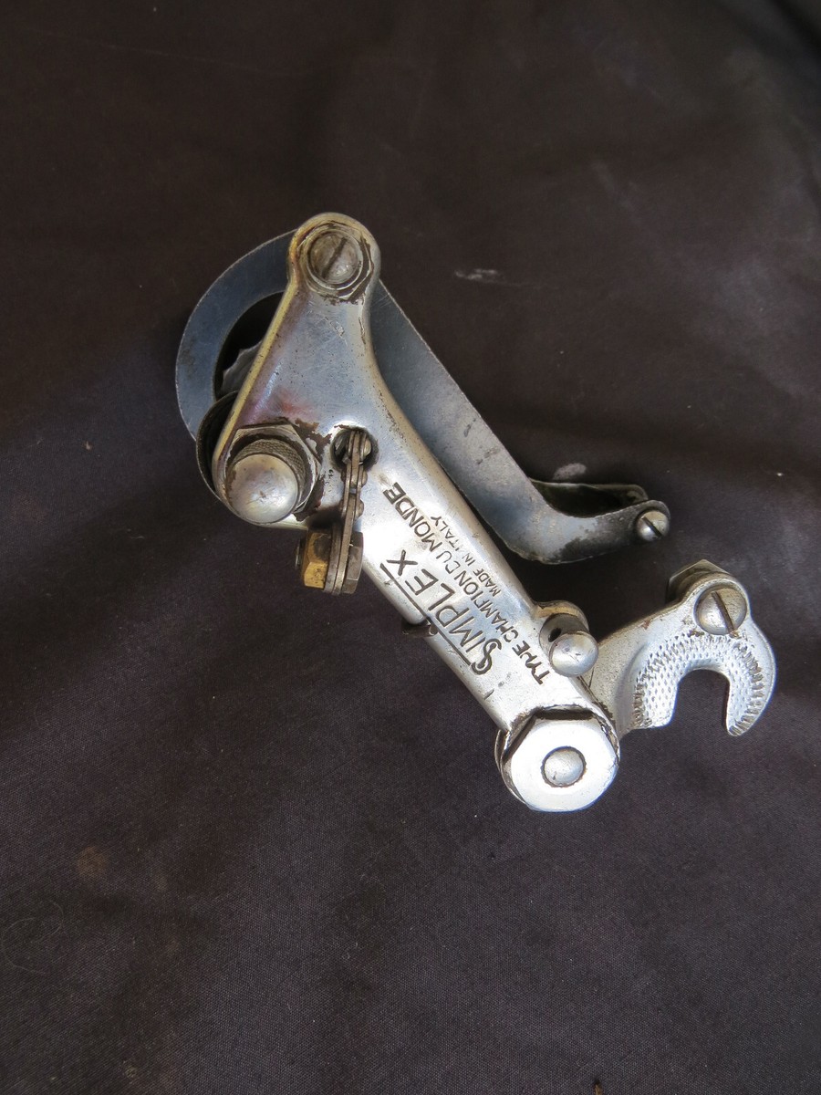 Dérailleur Simplex Vintage - Pièce Vélo Français Ancien Pour Randonneuse Herse Singer