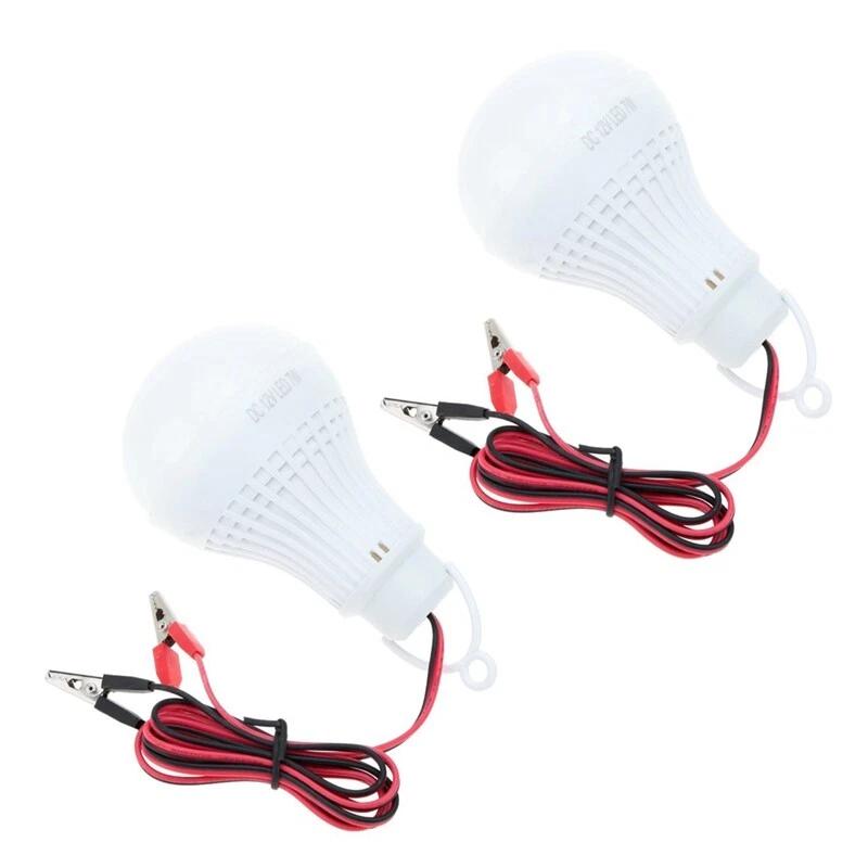 2X DC 12V 7W LED Bulb General Light Bulb Type Home Camp Hiking Emerge G6M1