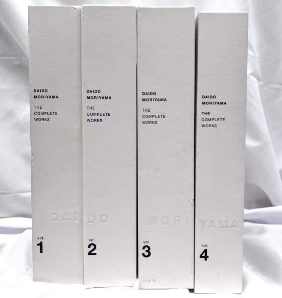 Complete Collection of Daido Moriyama's Works 4 Volumes