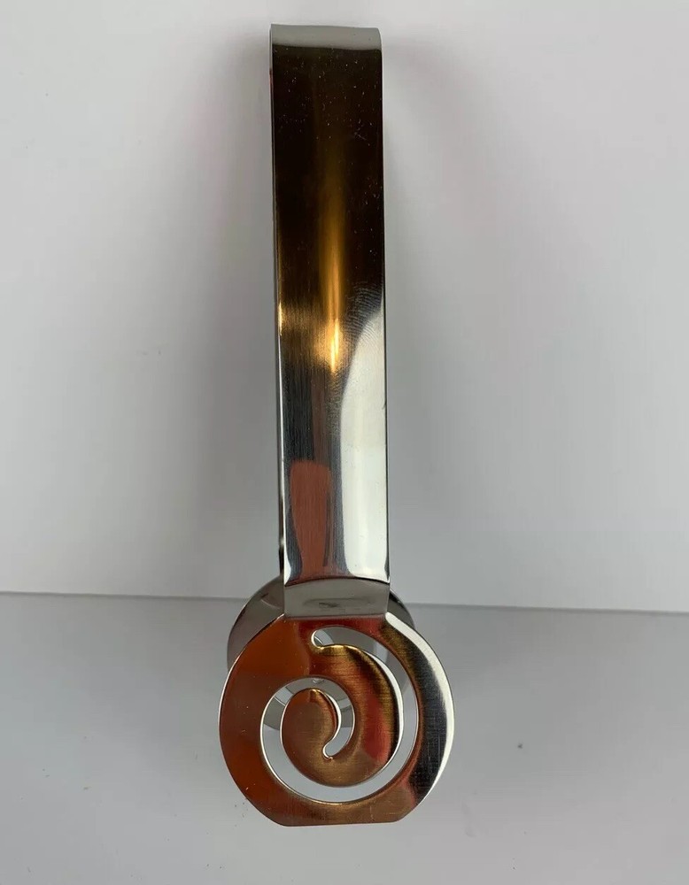Norpro Decorative Stainless Steel Tea Bag Tong Squeezer Straining Drying   5528