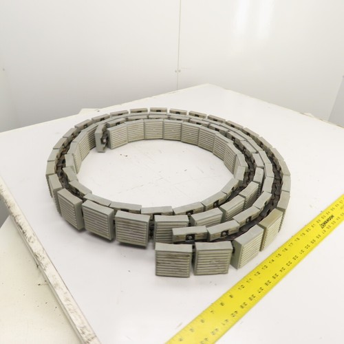 2-3/4" Wide x 21' OAL Table Top Conveyor Chain W/ Roller Drive Chain - Picture 2 of 14