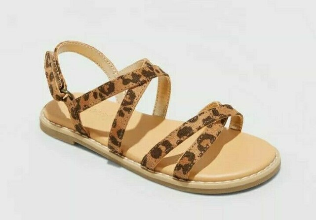 cheetah strap sandals