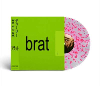 限定200枚 Charli xcx brat JAPAN OBI EDITION Charli XCX Brat Obi Vinyl X/200 Japan Big Love Records Clear