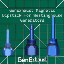 GenExhaust Magnetic Dipsticks for Westinghouse Generators