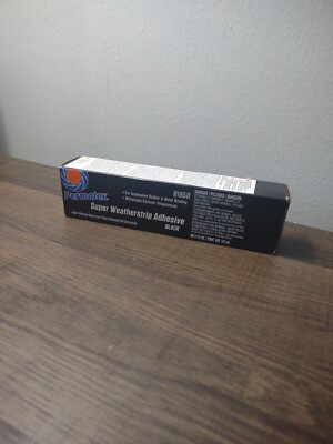 Permatex 81850 Super Weatherstrip Adhesive Black Withstands Extreme Heat 5oz.
