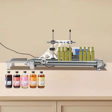 4-Head Automatic Liquid Filling Machine 10-500ml Bottle Filler Mini Filling Line