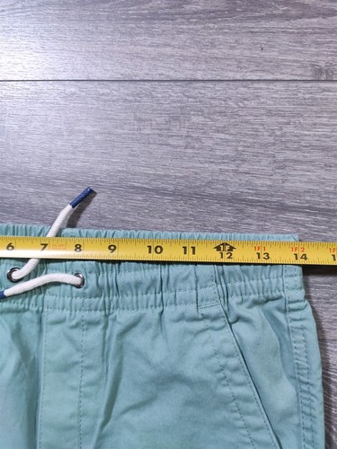 Gap Shorts Boys X-Large 14-16 Green Drawstring Front Back Pocket Soft Twill - Picture 6 of 7