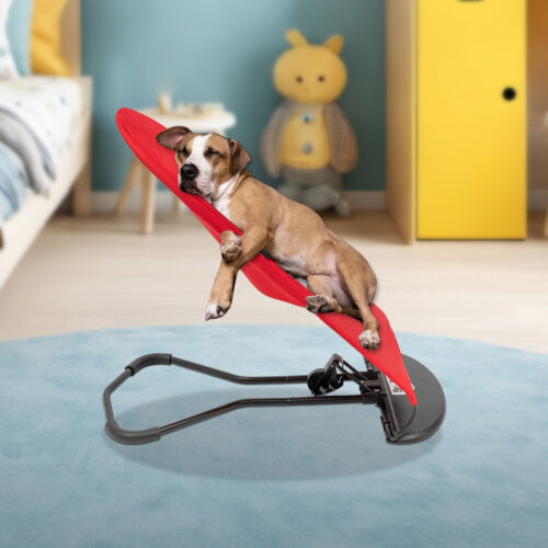 Portable Pet Rocking Chair for Cats and Dogs - Comfortable & Foldable