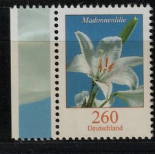 BRD Freimarken Blumen Mi. - Nr. 3207 postfrisch mit Seitenrand links
