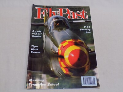 Fly Past 1994 Britain Aviation P-80 Shooting Star Spitfire Tiger Moth Mustang +
