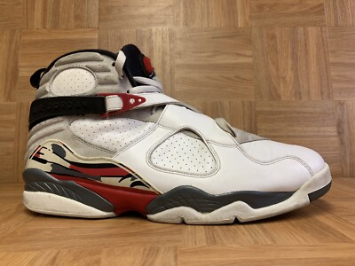 RARE? Nike Air Jordan 8 VIII Bugs Bunny White True Red Sz  display picture 1