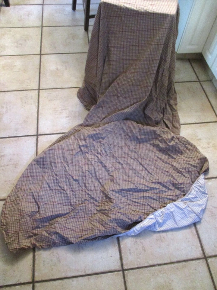 Ralph Lauren Churchill tattersall sábana ajustable a cuadros doble completo Foto 2 de 4