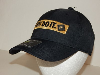 gold nike cap