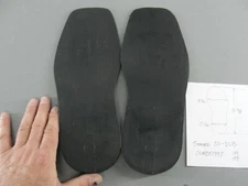 BLACK 🥾 LIGHTWEIGHT SOFT REPLACEMENT SHOE BOOT REPAIR FULL SOLE/HEEL SZ 9 ICB