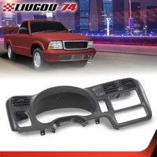 Fit For Chevy S10 Blazer Jimmy Sonoma 98-05 Dash Radio Cluster Bezel Double Din 