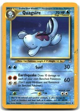 Quagsire 45/111 Uncommon Neo Genesis Pokemon Unlimited Lightly Played on eBay