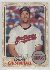 2017 Topps Heritage Gray Back /10 Lonnie Chisenhall #21 b9e