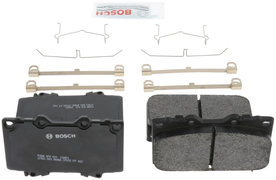 Bosch QuietCast Ceramic Brake Pad and Rotor Kit For 98-07 Lexus LX470 Toyota — 第 3/4 张图片