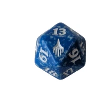MTG TCG Spindown Life Counter M12 Magic 20 sided die Blue D20