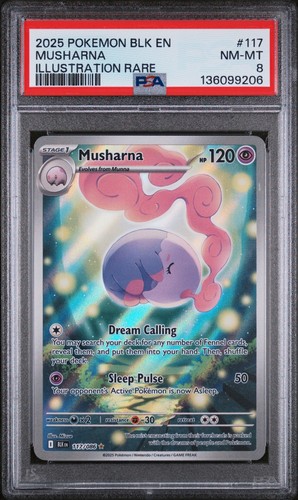 Musharna graded PSA 8 for sale on eBay