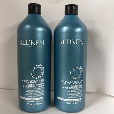 Redken curvaceous Cream shampoo & conditioner liter , Sulfate Free