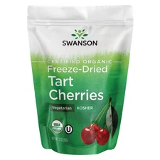 Swanson Freeze-Dried Tart Cherries - Unsweetened 2 oz Package