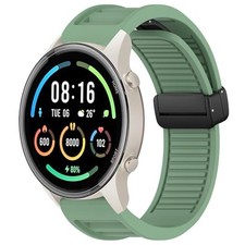 For Xiaomi Watch Sport Window Blind Magnetic Buckle 22mm Silicone Strap
