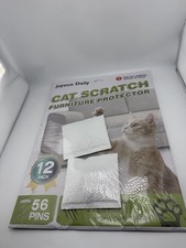 12 Pack Self Adhesive Cat Scratch Furniture Protectors Anti-Scratch Couch Guards