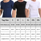 Mens Slimming Body Shaper Compression Shirt Abs Abdomen Undershirt Workout Tank