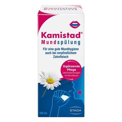 Kamistad  Mundspülung bei Zahnfleischentzündungen und Aphten · 150 ml · PZN 1662