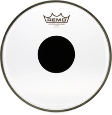 Remo Controlled Sound Clear Drumhead - 10" - with Black Dot
