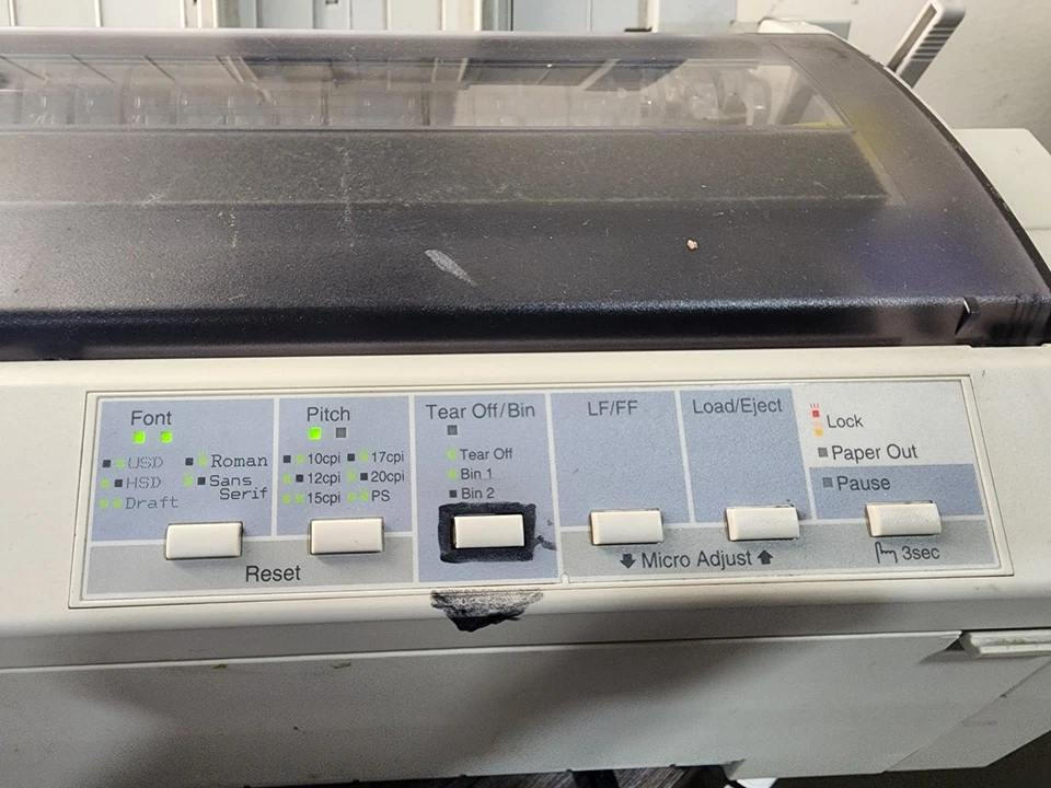 Epson FX-880 Plus Dot Matrix Printer - Image 3 of 4