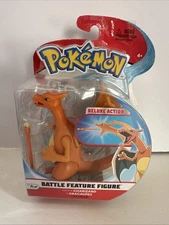 2021 Pokémon Charizard Battle Feature Figure Deluxe Action Figure Jazwares NEW