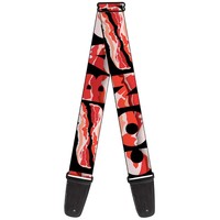 Guitar Strap - Bacon W/Text1 (Us Import) Acc Neu