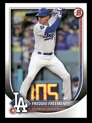 2025 Bowman #5 Freddie Freeman Los Angeles Dodgers
