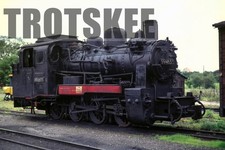 35mm Slide DR East Germany Railway Steam Loco 99 4633 1977 Deutsche