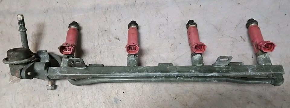 99-00 Mazda Miata MX5 MX-5 OEM NB NB1 1.8 inyector de combustible riel de gas 1999-2000 Foto 2 de 4