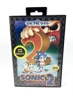 Sonic the Hedgehog 2 SEGA Genesis 1992 Not for Resale CIB Works Vintage Game