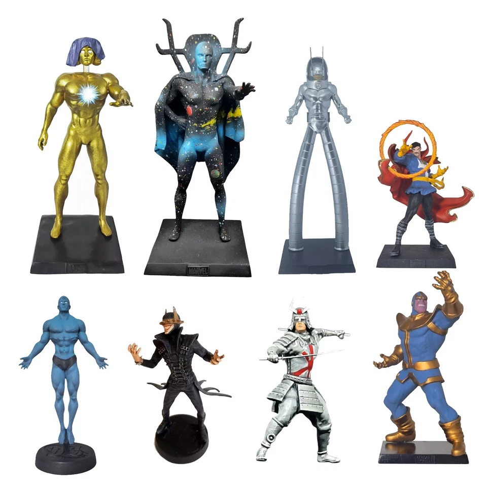 Custom Marvel DC Scale Figuren - verschiedene Figuren - gleiche Größe wie Eaglemoss