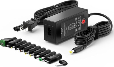 45W Universal 15V 13.5V 12V 9V 7.5V 6V 5V DC Power Supply, Switching AC Adapter