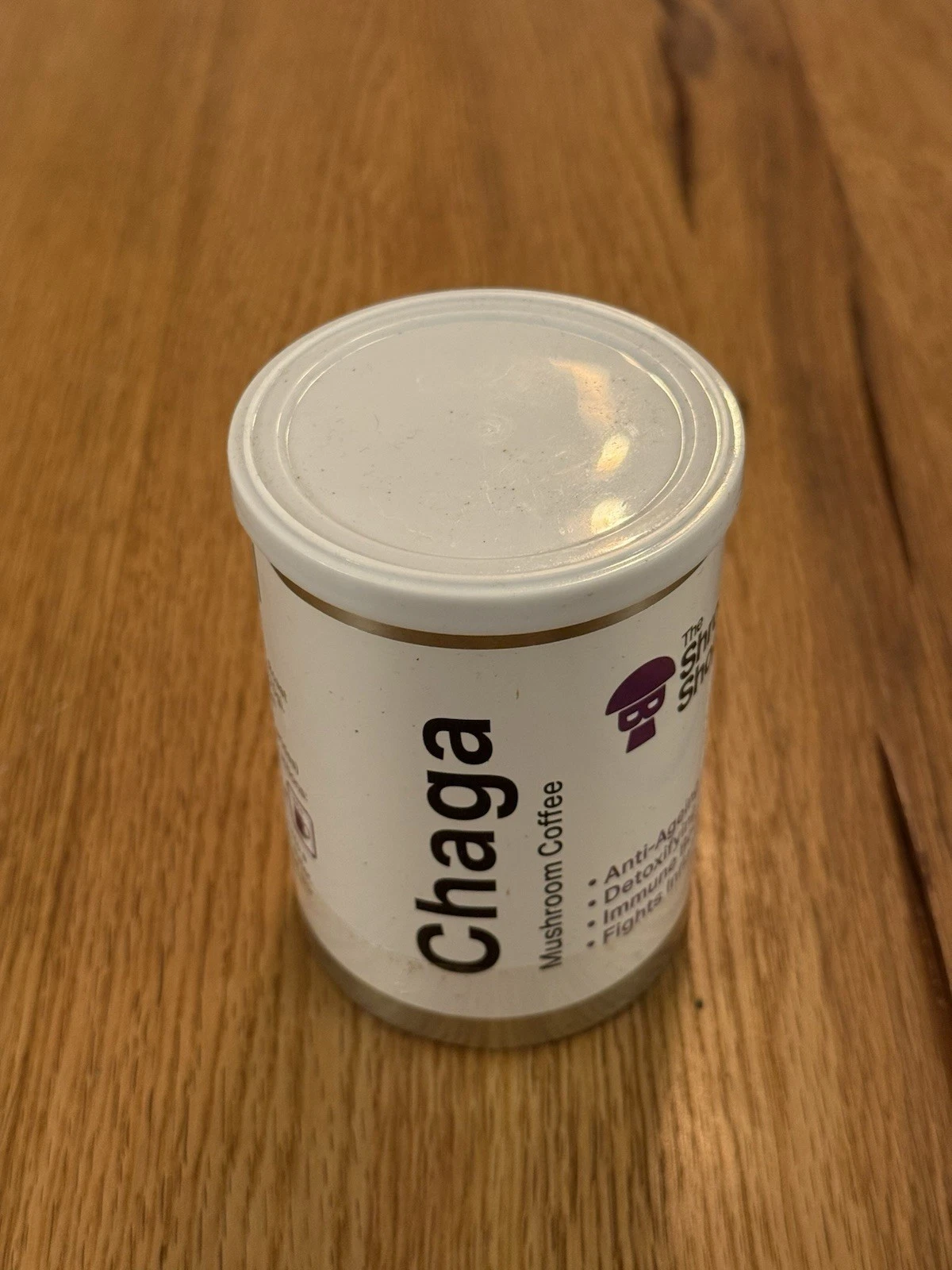 The Shroom Shop 30000mg Chaga Mushroom Coffee 100g - New 12/2026 Clumped Inside 2